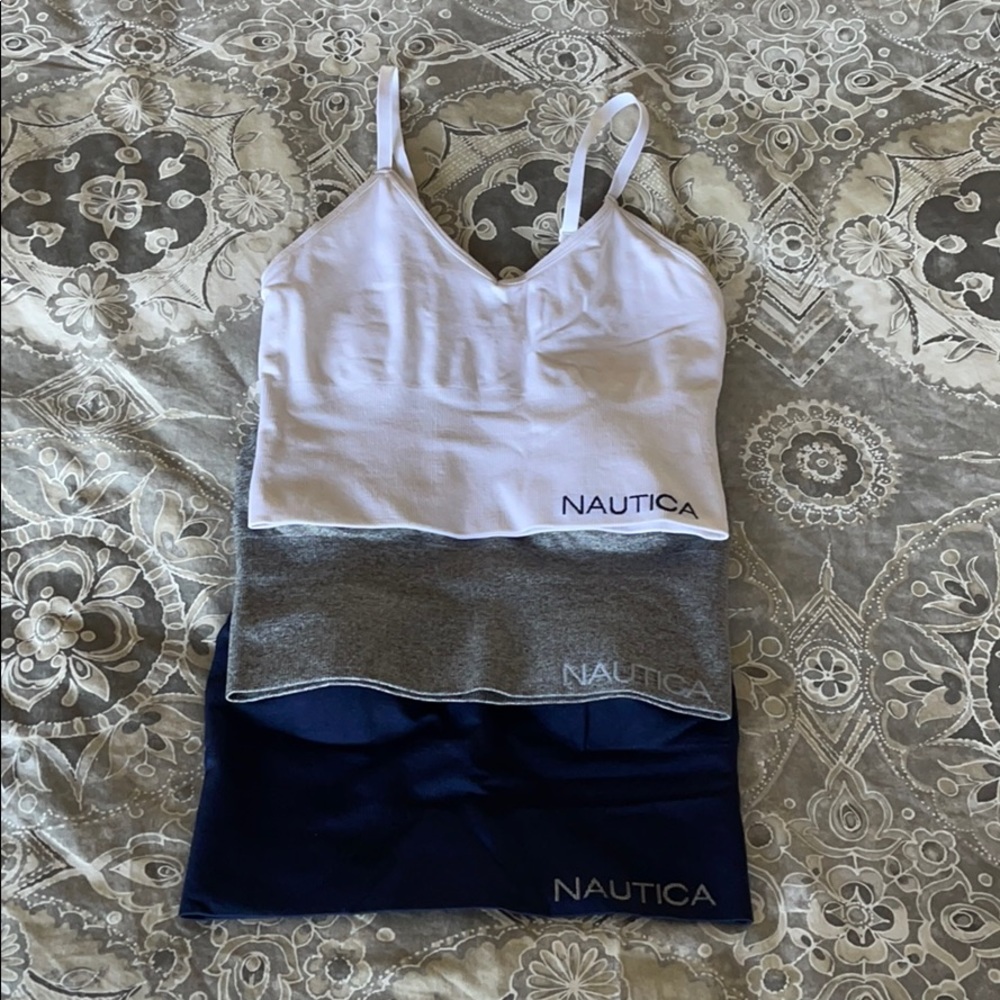 Nautica Bralette/ Sports Bra 3pk